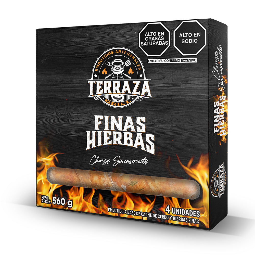 Chorizo Finas Hierbas x 560 g.