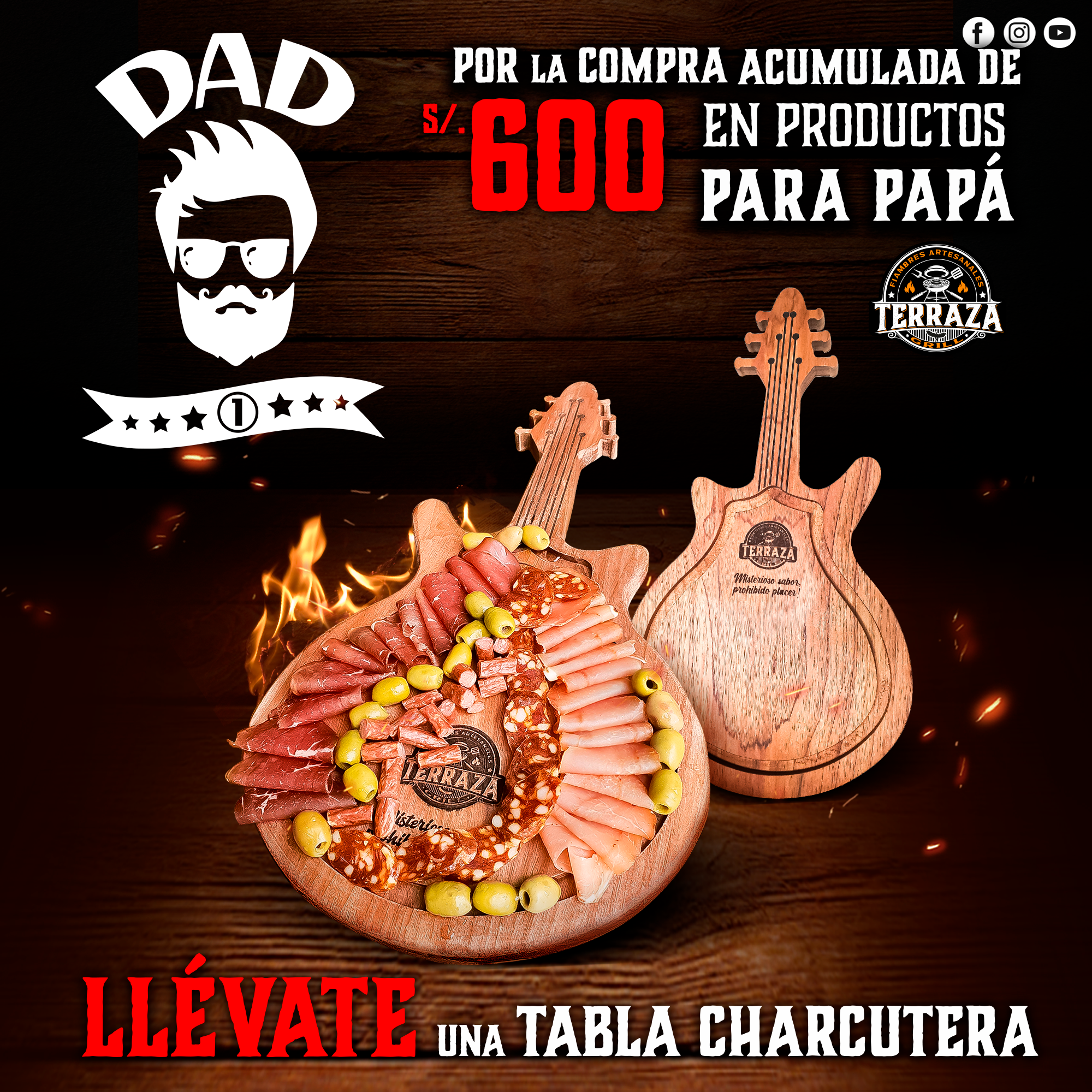 TABLA CHARCUTERA GRATIS