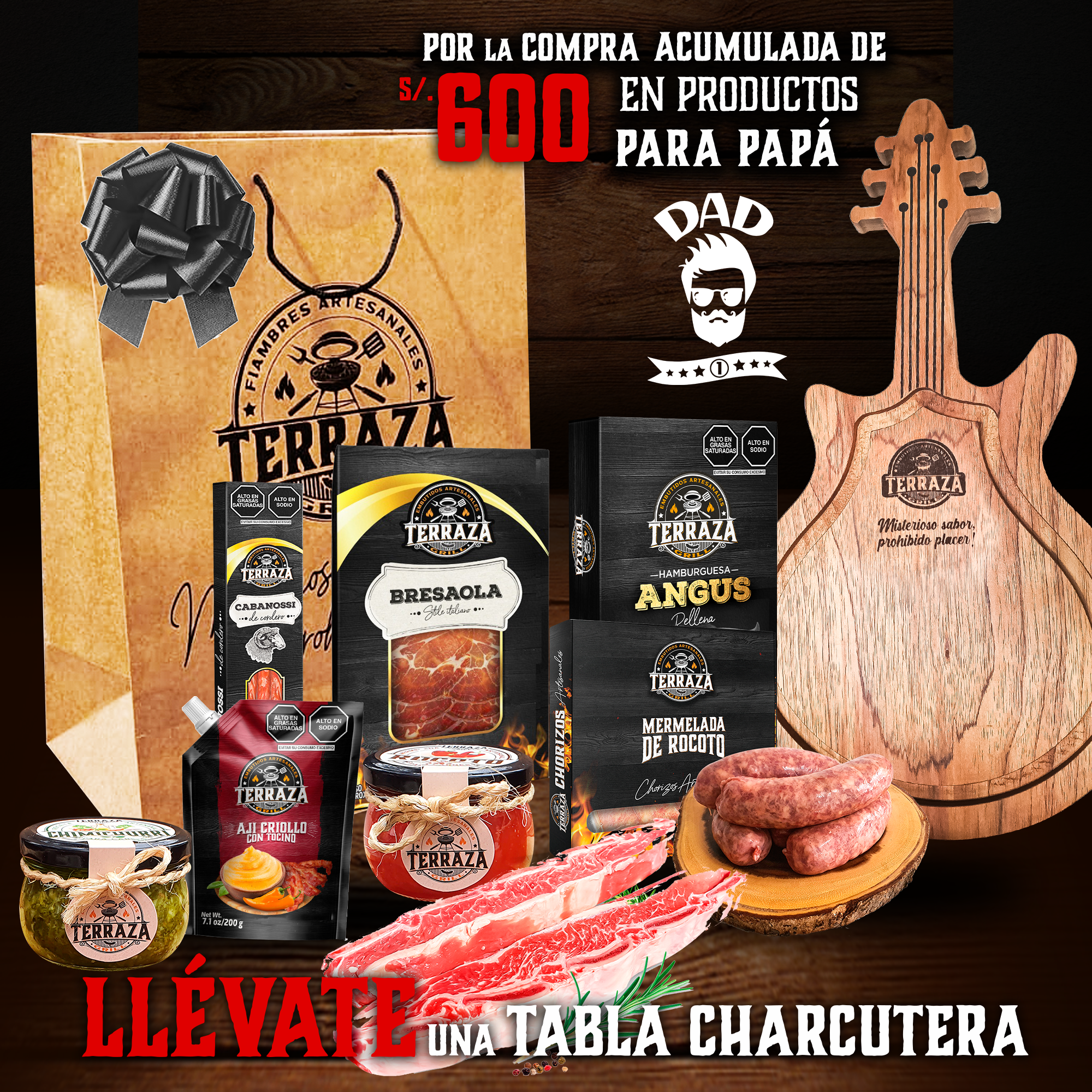 TABLA CHARCUTERA GRATIS