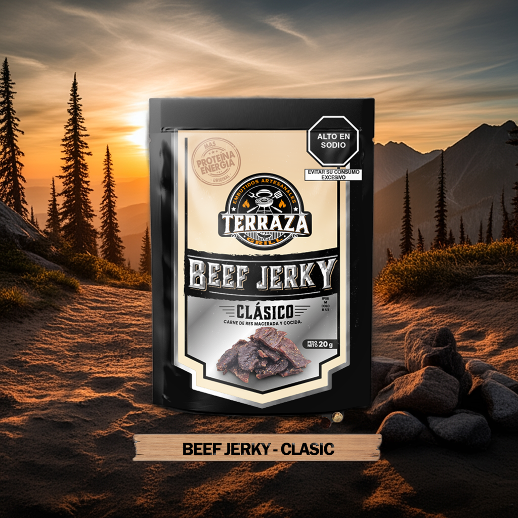 Beef Jerky clásico x 20 g