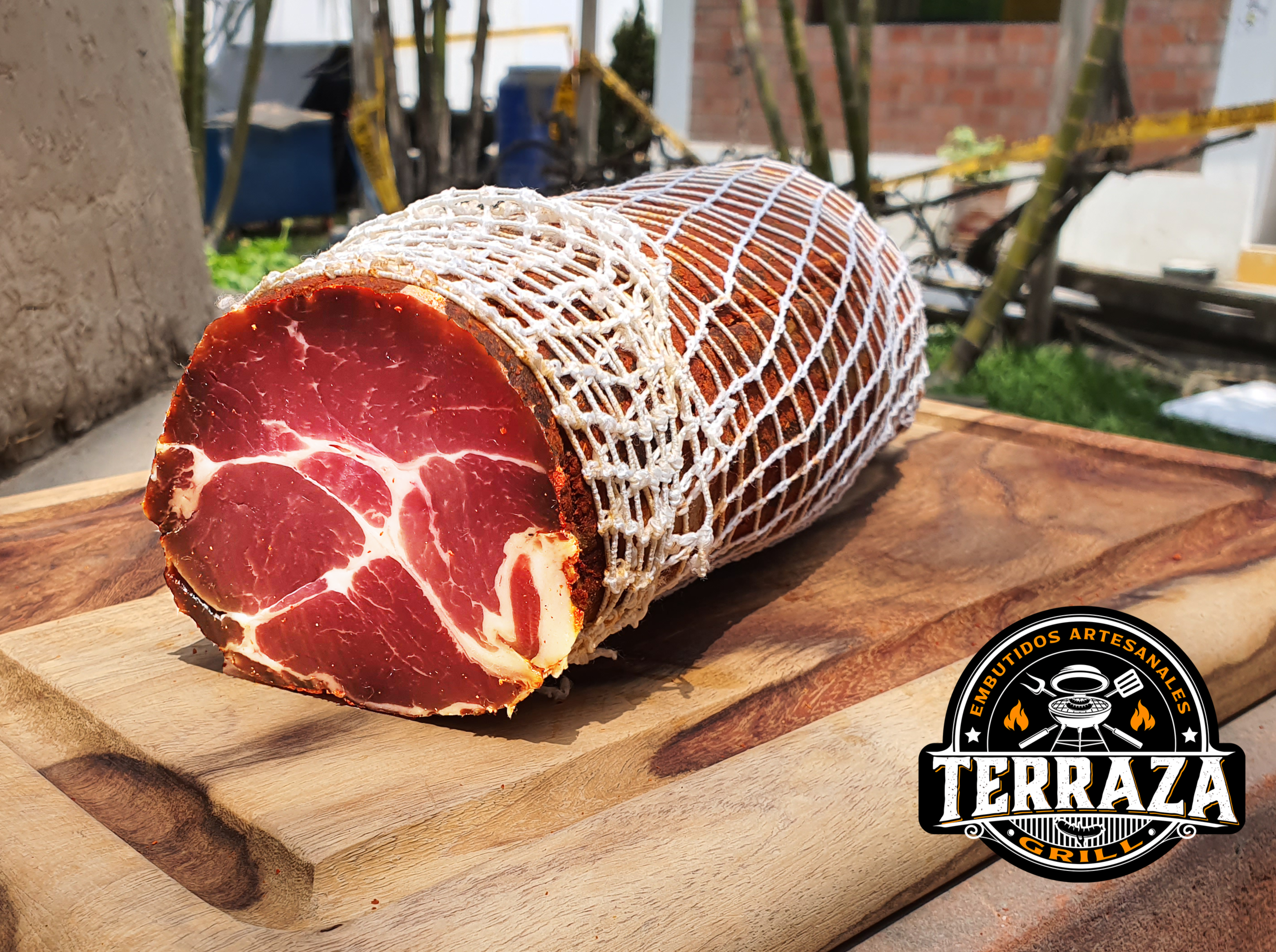 Jamón serrano x 100 g