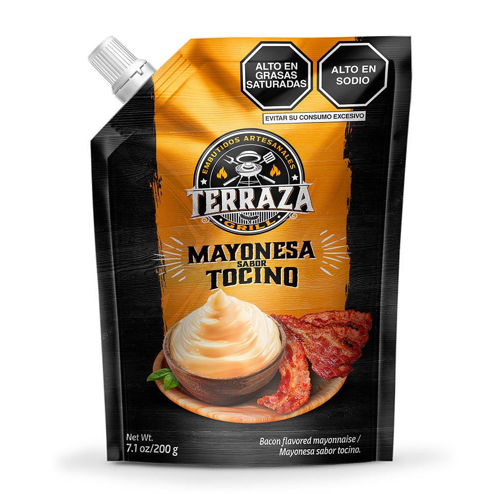 Mayonesa sabor tocino x 200 g