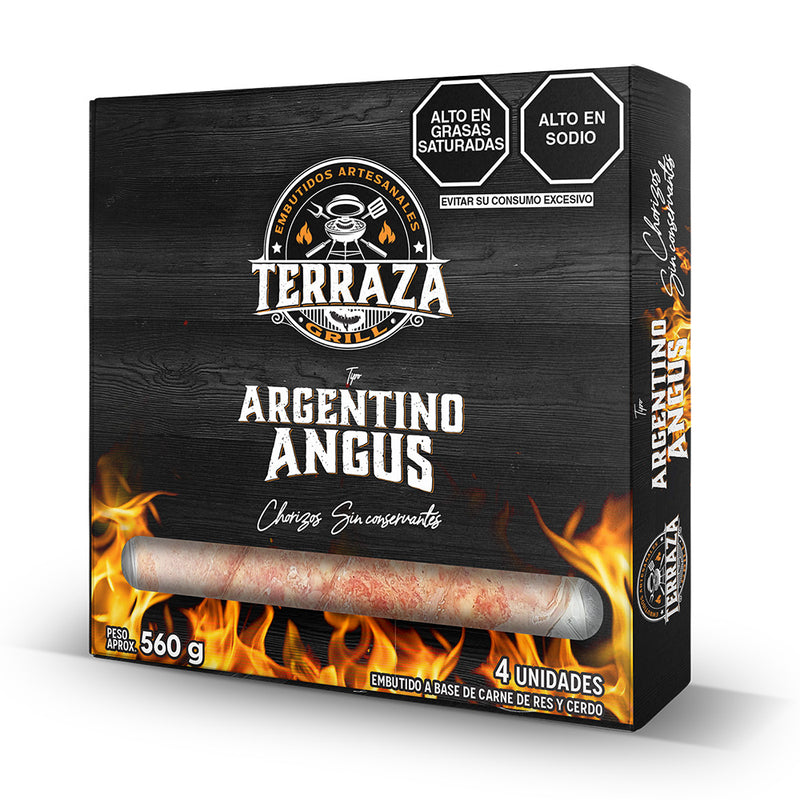 Chorizo Argentino Angus x 560 g.