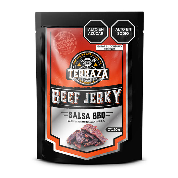 beef jerky  sabor bbq x 20 g