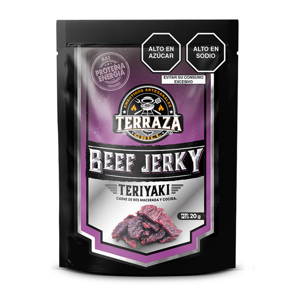 beef jerky teriyaky x 20 g.