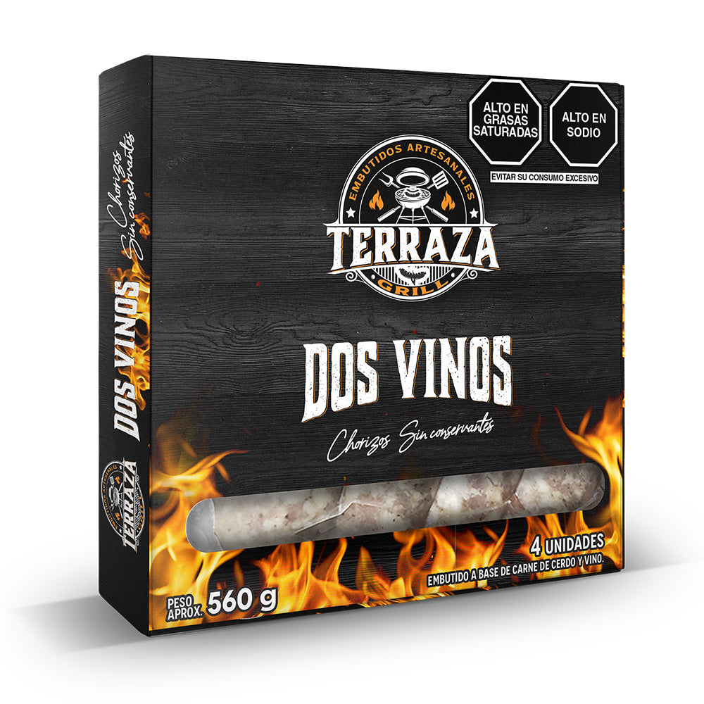 Chorizo Dos Vinos x 560 g.