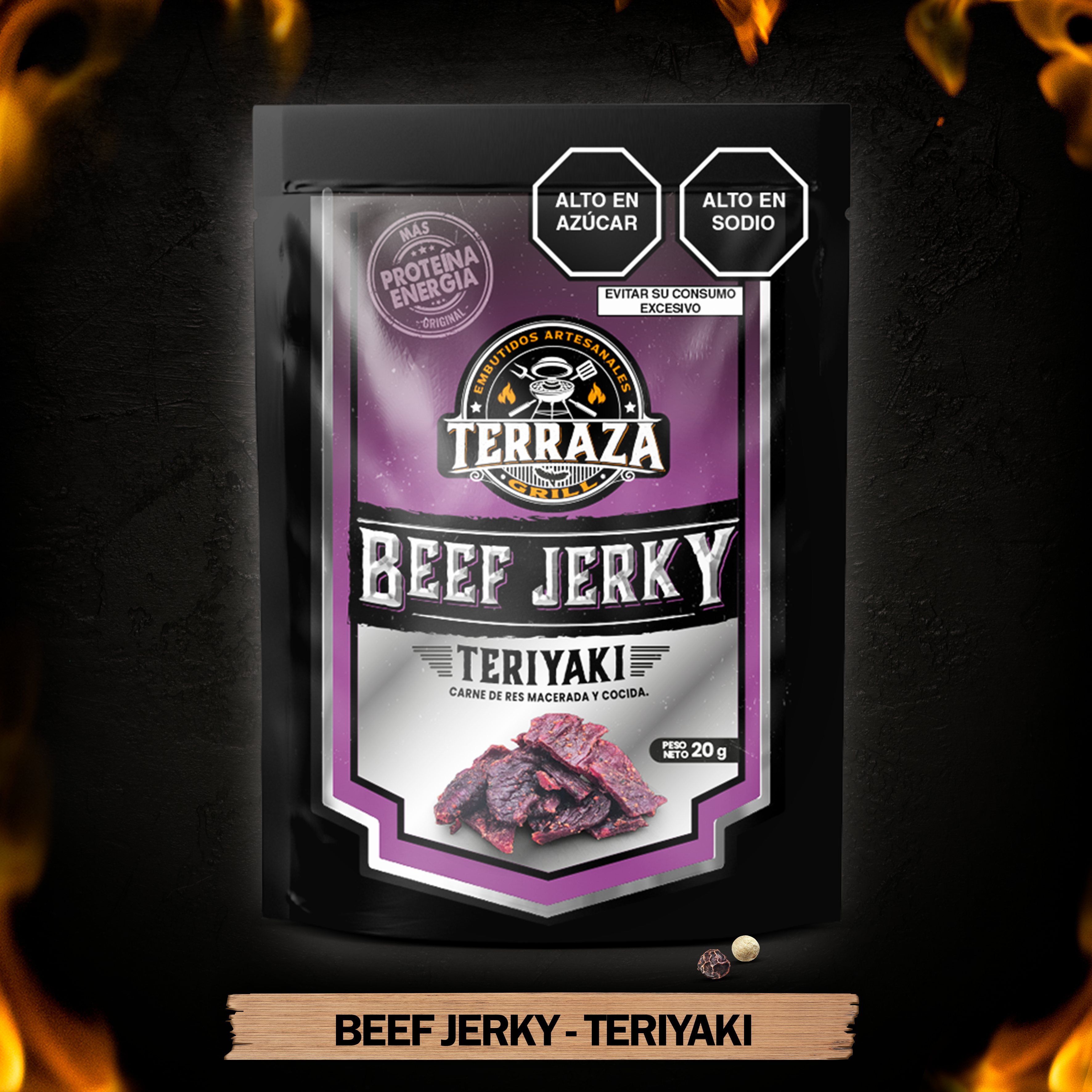 Beef Jerky teriyaky x 20 g