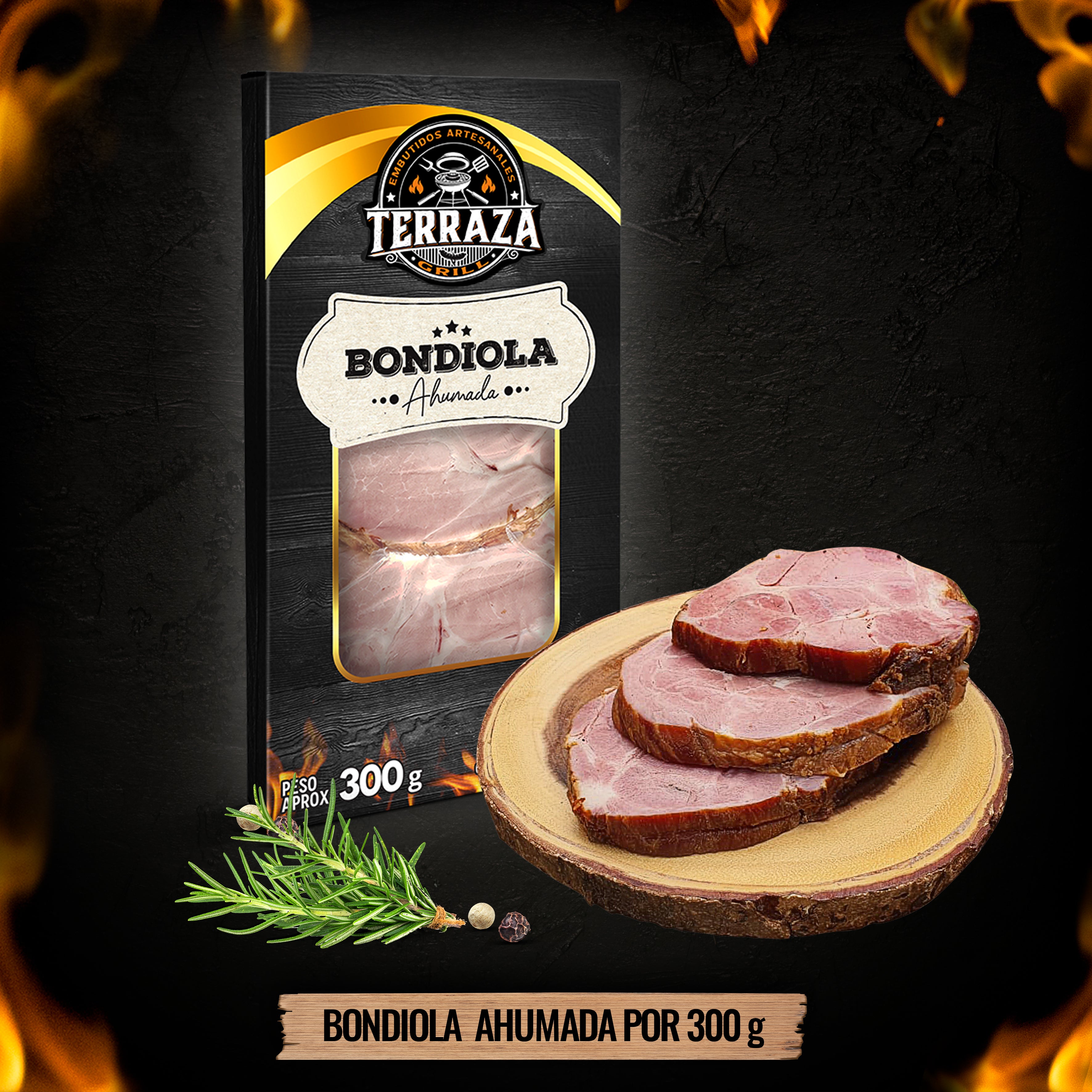 Jamón Ahumado Bondiola x 300 g